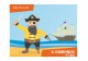 Búsqueda del tesoro El tesoro pirata - 6-7 años